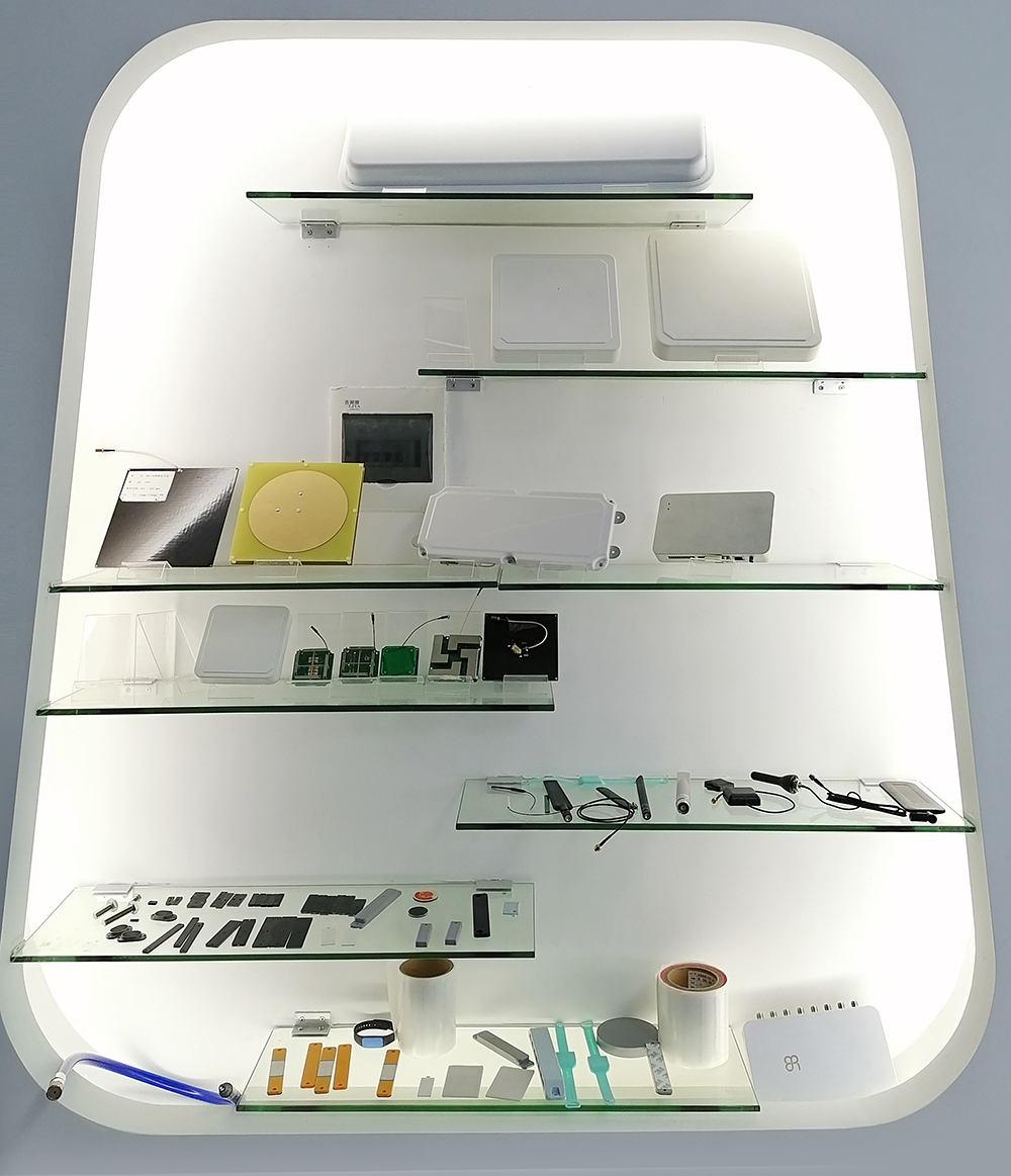RFID标签，RFID天线展示