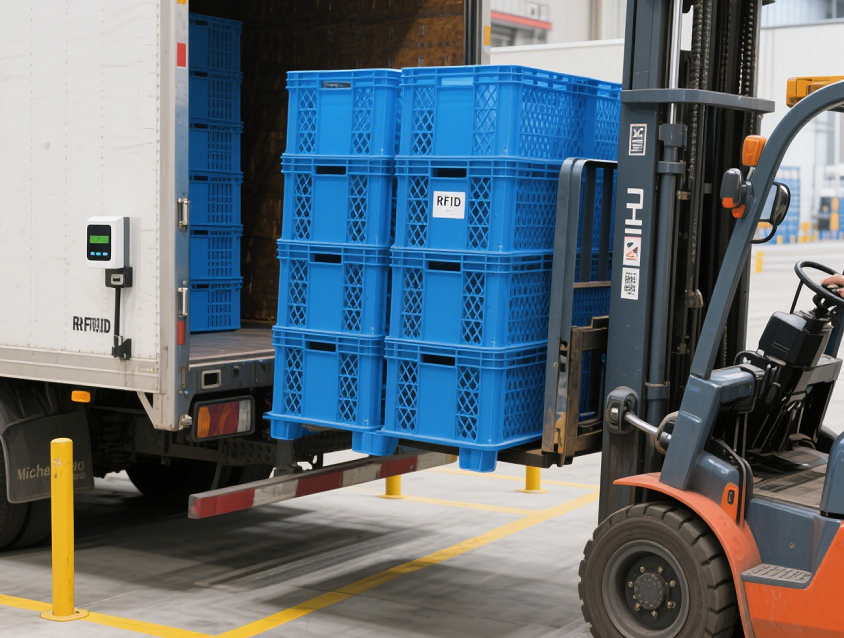 RFID电子标签助力豆芽周转筐管理，解决流失难题