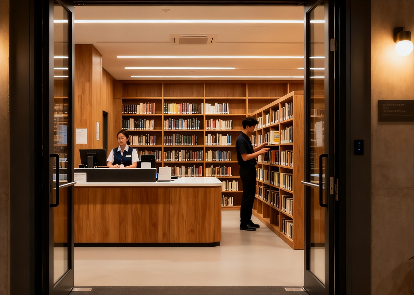 高校图书馆的 “隐形守护者”：RFID 吊顶门禁