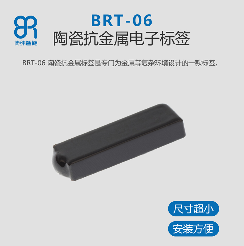 BRT-06超小型rfid陶瓷抗金属标签 rfid电子标签系列