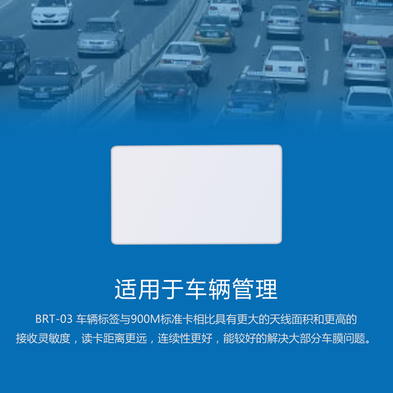 BRT-03白卡电子标签 超高频无源电子标签